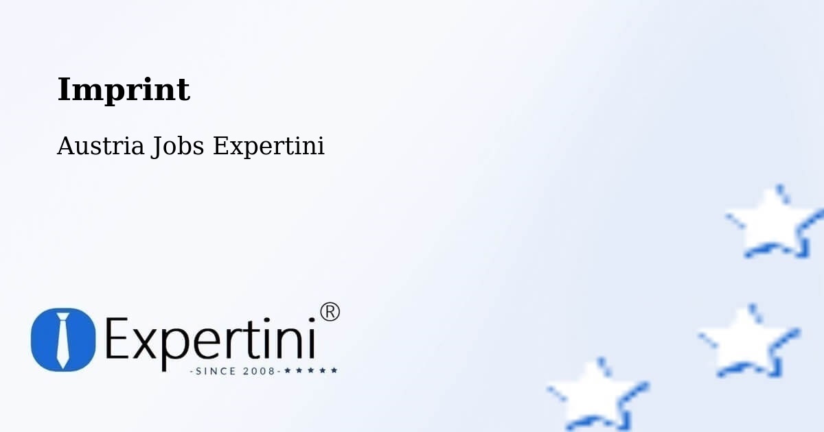 Imprint – Ebbs - Austria Jobs Expertini